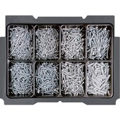 BTI Box 1 + Spanplattenschraube Pan Head zink Pozidriv